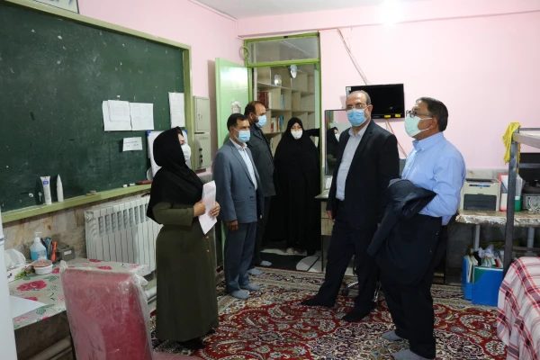 بازدید معاونت دانشجویی دانشگاه فرهنگیان جناب آقای دکتر پرویز انصاری و دکتر ابوالفضل دلقندی از  پردیس امام جعفر صادق (ع) واحد خوهران 2