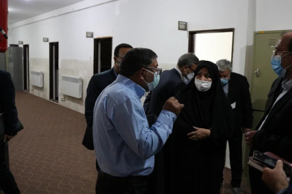 بازدید معاونت دانشجویی دانشگاه فرهنگیان جناب آقای دکتر پرویز انصاری و دکتر ابوالفضل دلقندی از  پردیس امام جعفر صادق (ع) واحد خوهران 2