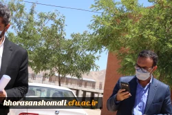 بازدید  معاونت دانشجویی دانشگاه فرهنگیان جناب آقای دکتر پرویز انصاری و دکتر ابوالفضل دلقندی از پردیس  امام محمد باقر (ع)  2