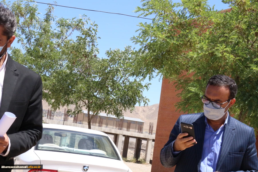 بازدید  معاونت دانشجویی دانشگاه فرهنگیان جناب آقای دکتر پرویز انصاری و دکتر ابوالفضل دلقندی از پردیس  امام محمد باقر (ع)  2