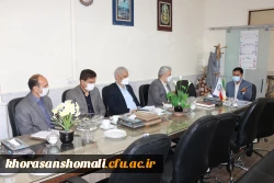 نشست دوستانه ریاست دانشگاه فرهنگیان با عوامل بانک تجارت شعبه مرکزی  3