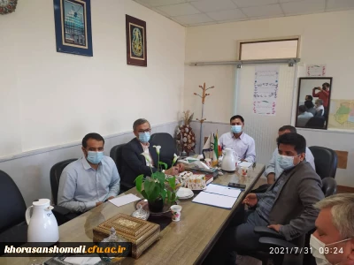 جلسه شورای مدیریت نظارت ،ارزیابی و توسعه منابع 