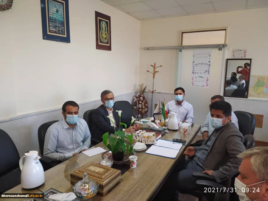 جلسه شورای مدیریت نظارت ،ارزیابی و توسعه منابع  2