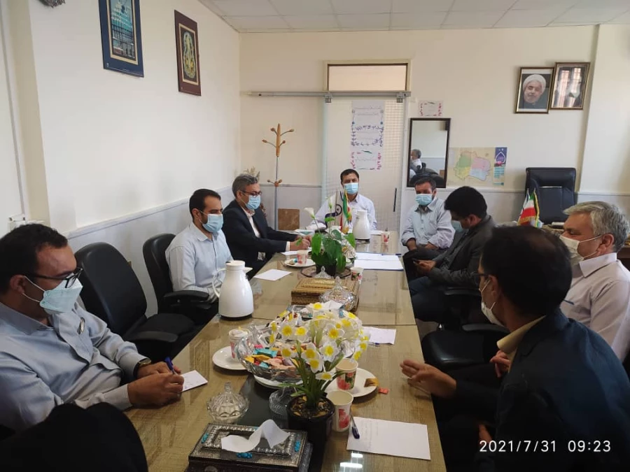 جلسه شورای مدیریت نظارت ،ارزیابی و توسعه منابع  3