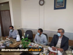 جلسه شورای مدیریت نظارت ،ارزیابی و توسعه منابع  4