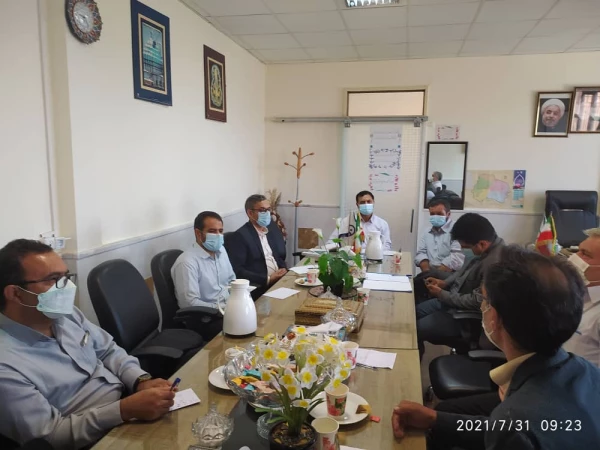 جلسه شورای مدیریت نظارت ،ارزیابی و توسعه منابع  5