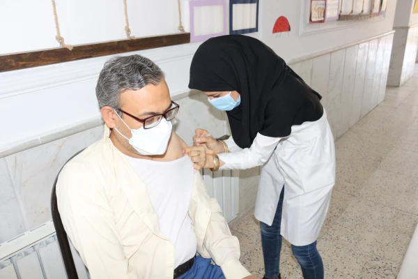 واکسیناسیون استادان ، کارکنان و دانشجومعلمان دانشگاه فرهنگیان 5