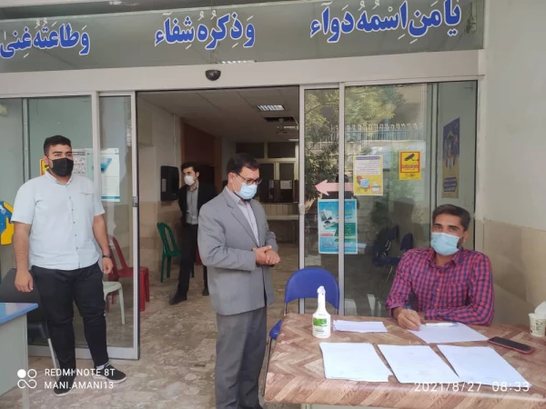 بازدید دکتر نظری ریاست دانشگاه از فرایند انجام مصاحبه معرفی شدگان چند برابر ظرفیت دانشگاه فرهنگیان استان 3