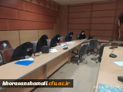 بازدید دکتر نظری ریاست دانشگاه از فرایند انجام مصاحبه معرفی شدگان چند برابر ظرفیت دانشگاه فرهنگیان استان 6