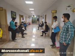 بازدید دکتر نظری ریاست دانشگاه از فرایند انجام مصاحبه معرفی شدگان چند برابر ظرفیت دانشگاه فرهنگیان استان 7