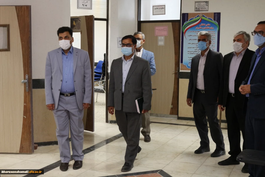 بازدید از پردیس های خواهران و برادران استان خراسان شمالی ( در آستانه آغاز نیمسال تحصیلی جدید) 2