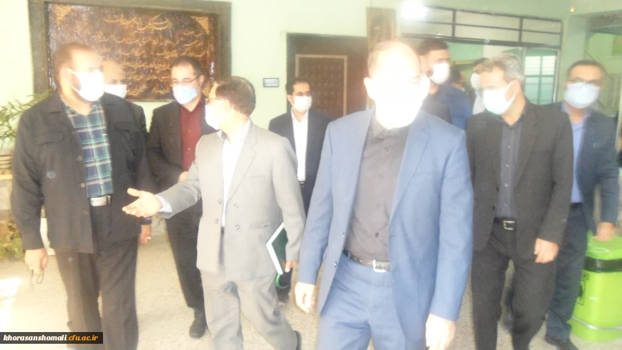 بازید استاندار خراسان شمالی از دانشگاه فرهنگیان  7
