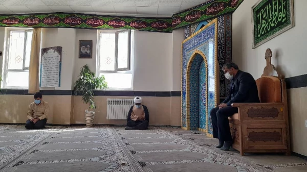 برگزاری مراسم عزاداری اربعین حسینی با حضور مسئولین و کارکنان دانشگاه فرهنگیان در محل نماز خانه دانشگاه  2