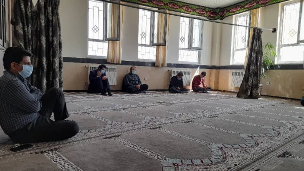 برگزاری مراسم عزاداری اربعین حسینی با حضور مسئولین و کارکنان دانشگاه فرهنگیان در محل نماز خانه دانشگاه  3