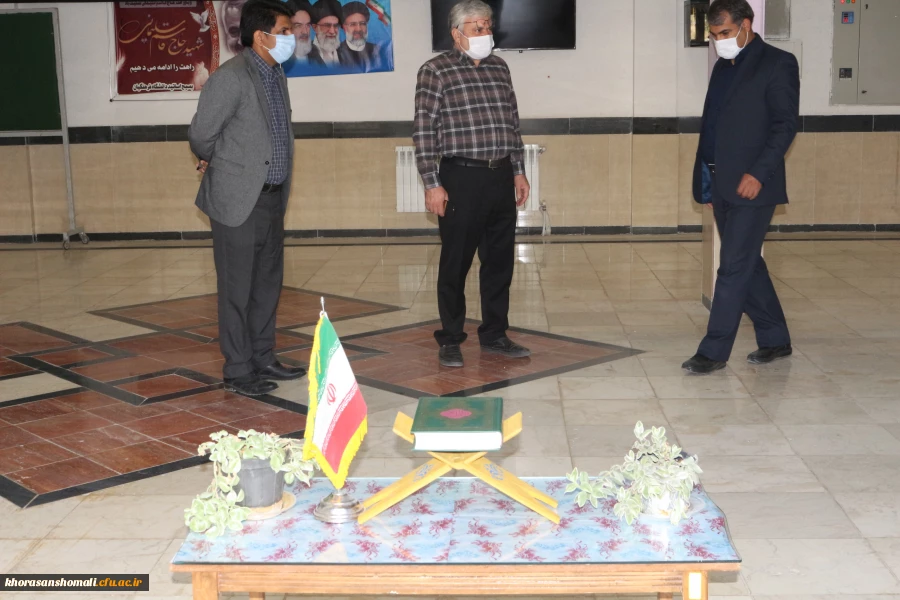 به مناسبت فرا رسیدن اربعین حسینی وهفته دفاع مقدس  و مراسم بازگشایی دانشگاه 6