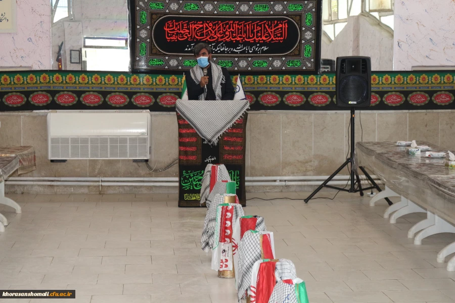 به مناسبت فرا رسیدن اربعین حسینی وهفته دفاع مقدس  و مراسم بازگشایی دانشگاه 12