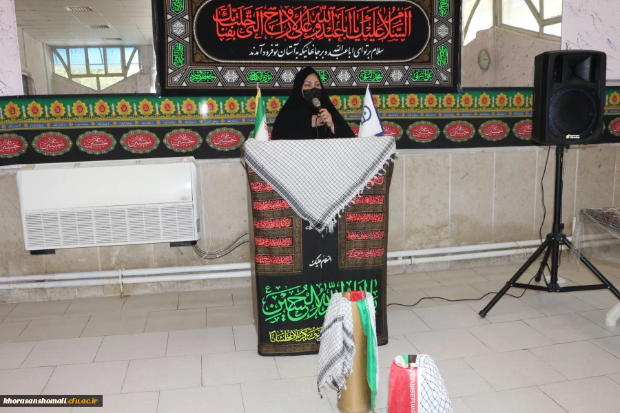 به مناسبت فرا رسیدن اربعین حسینی وهفته دفاع مقدس  و مراسم بازگشایی دانشگاه 11