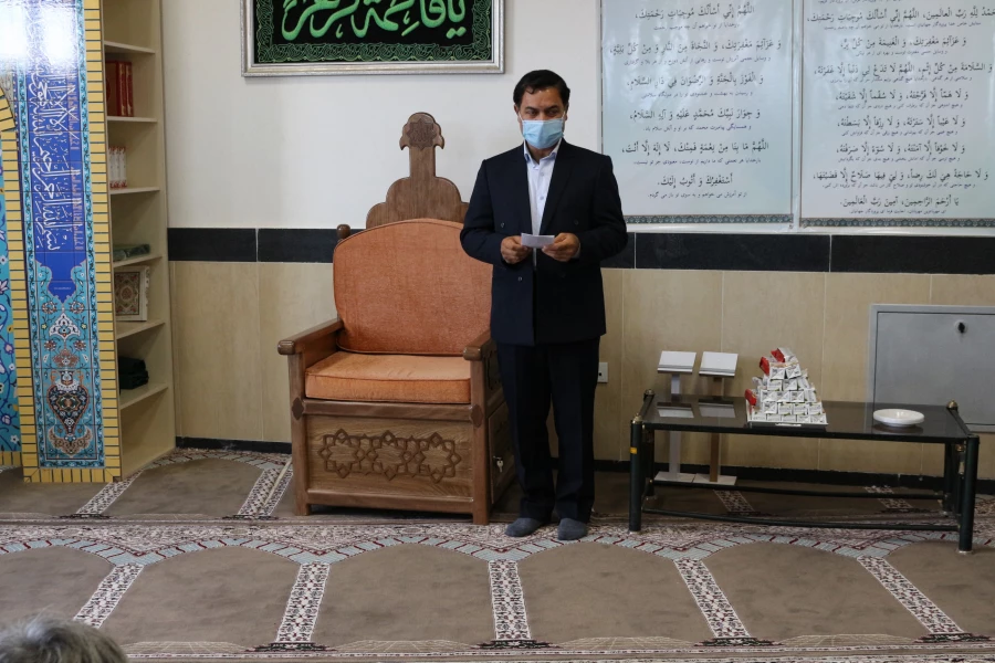 مراسم فرا رسیدن ماه ربیع الاول در نماز خانه پردیس  3