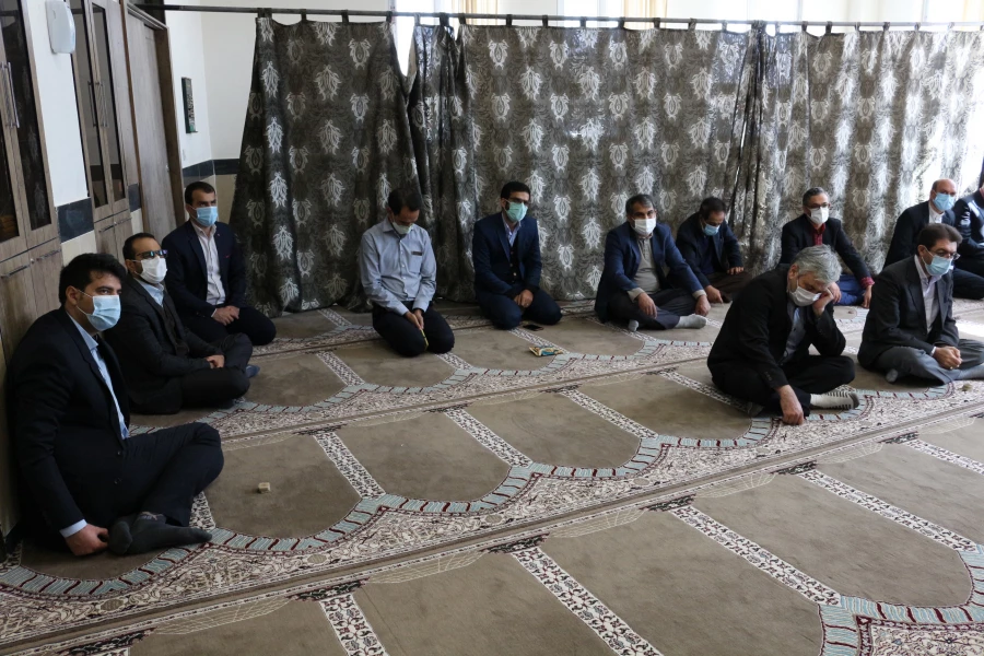 مراسم فرا رسیدن ماه ربیع الاول در نماز خانه پردیس  4