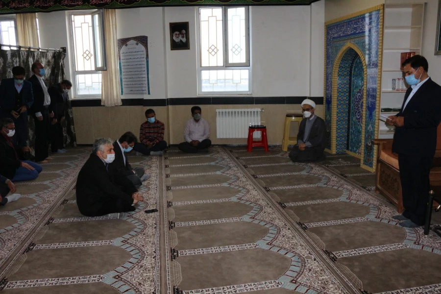 مراسم فرا رسیدن ماه ربیع الاول در نماز خانه پردیس  5