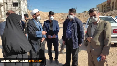 پیگیری و جذب بوجه احداث ساختمان پردیس خواهران 