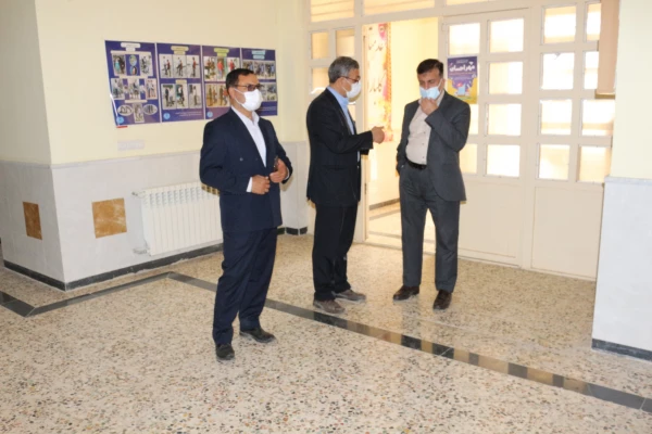 بازدید دکتر  حمید رضا حوری  سرپرست دفتر مرکزی حراست دانشگاه از پردیس های استان خراسان شمالی  3