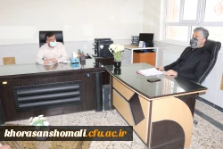 بازدید دکتر  حمید رضا حوری  سرپرست دفتر مرکزی حراست دانشگاه از پردیس های استان خراسان شمالی  4