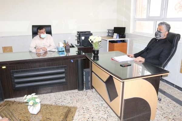 بازدید دکتر  حمید رضا حوری  سرپرست دفتر مرکزی حراست دانشگاه از پردیس های استان خراسان شمالی  4