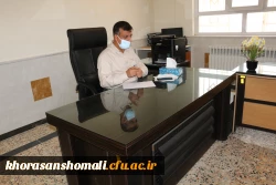 بازدید دکتر  حمید رضا حوری  سرپرست دفتر مرکزی حراست دانشگاه از پردیس های استان خراسان شمالی  5