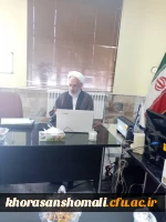 مناسبت هفته قرآن وعترت  نشستی در با عنوان (نقش نماز در سلامت روانی خانواده وجامعه از منظر قرآن کریم) در پردیس امام جعفر صادق (ع)  2