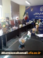 مناسبت هفته قرآن وعترت  نشستی در با عنوان (نقش نماز در سلامت روانی خانواده وجامعه از منظر قرآن کریم) در پردیس امام جعفر صادق (ع)  2