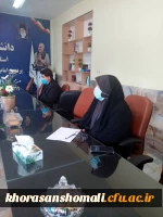 مناسبت هفته قرآن وعترت  نشستی در با عنوان (نقش نماز در سلامت روانی خانواده وجامعه از منظر قرآن کریم) در پردیس امام جعفر صادق (ع)  2