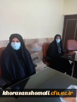 مناسبت هفته قرآن وعترت  نشستی در با عنوان (نقش نماز در سلامت روانی خانواده وجامعه از منظر قرآن کریم) در پردیس امام جعفر صادق (ع)  2