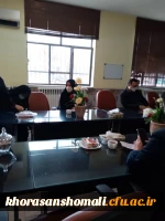 نشست کمیته فرهنگی بسیج با عنوان( راهکارهای امید آفرینی در نسل جوان) برگزار گردید. 2