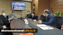 جلسه هماهنگی دانشگاه فرهنگیان استان با مدیرکل نوسازی،توسعه و تجهیز مدارس استان در راستای توسعه فضاهای آموزشی پردیس های دانشگاه 2