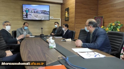 جلسه هماهنگی دانشگاه فرهنگیان استان با مدیرکل نوسازی،توسعه و تجهیز مدارس استان در راستای توسعه فضاهای آموزشی پردیس های دانشگاه
