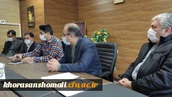 جلسه هماهنگی دانشگاه فرهنگیان استان با مدیرکل نوسازی،توسعه و تجهیز مدارس استان در راستای توسعه فضاهای آموزشی پردیس های دانشگاه 4