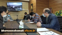 جلسه هماهنگی دانشگاه فرهنگیان استان با مدیرکل نوسازی،توسعه و تجهیز مدارس استان در راستای توسعه فضاهای آموزشی پردیس های دانشگاه 6