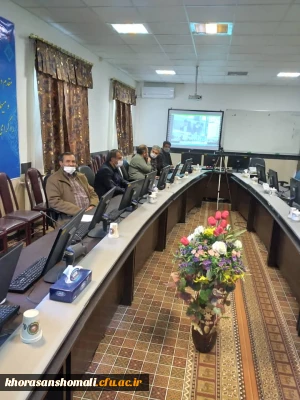 شرکت کانون های دانشجویی در جلسه ویدئوکنفرانس ریاست دانشگاه فرهنگیان کشور  روز دانشجو 