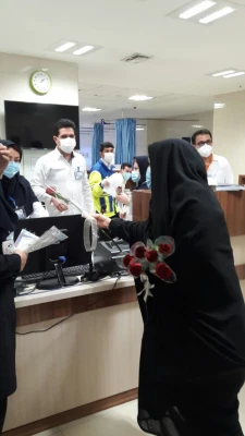 به مناسبت روز پرستار و حضور همکاران پردیس خواهران در  3