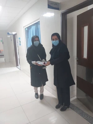 به مناسبت روز پرستار و حضور همکاران پردیس خواهران در  6