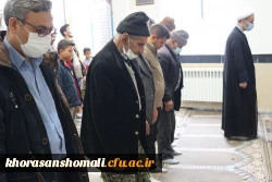 آیین گرامیداشت روز بصیرت و حماسه 9 دی با حضور بسیج مردمی روستای کلاته آذرسا در گلزار شهدای دانشگاه فرهنگیان  8