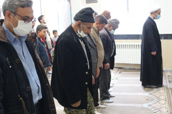 آیین گرامیداشت روز بصیرت و حماسه 9 دی با حضور بسیج مردمی روستای کلاته آذرسا در گلزار شهدای دانشگاه فرهنگیان  8