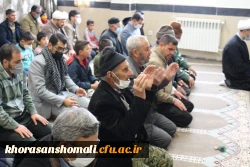 آیین گرامیداشت روز بصیرت و حماسه 9 دی با حضور بسیج مردمی روستای کلاته آذرسا در گلزار شهدای دانشگاه فرهنگیان  9