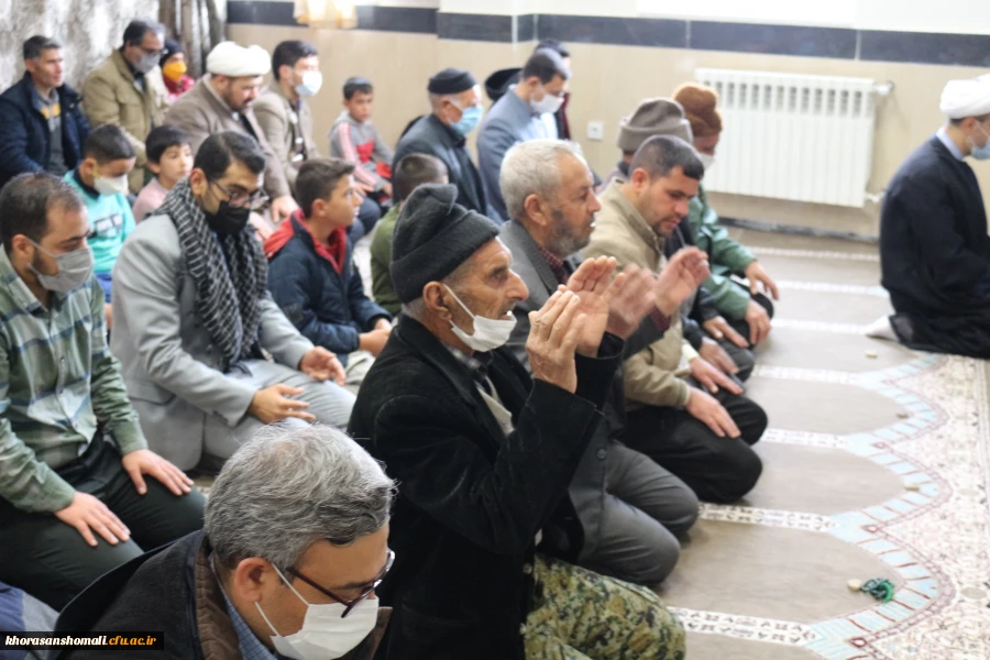 آیین گرامیداشت روز بصیرت و حماسه 9 دی با حضور بسیج مردمی روستای کلاته آذرسا در گلزار شهدای دانشگاه فرهنگیان  9