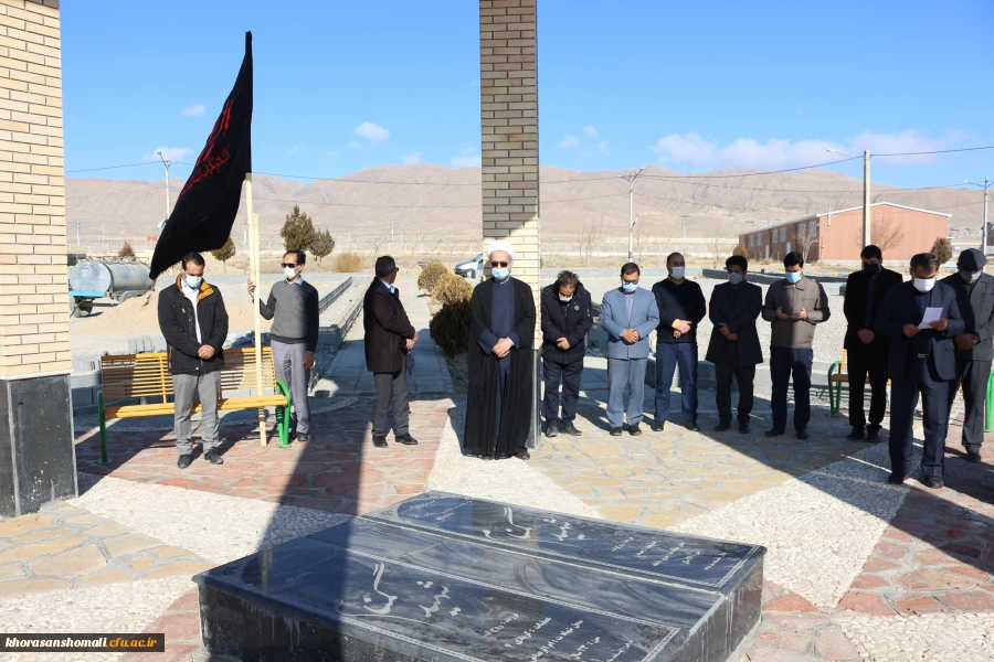 مراسم عزاداری شهادت حضرت فاطمه زهرا (س) در دانشگاه فرهنگیان  2