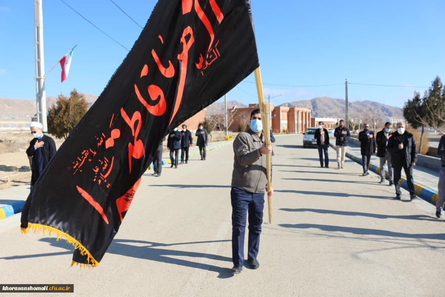 مراسم عزاداری شهادت حضرت فاطمه زهرا (س) در دانشگاه فرهنگیان  2