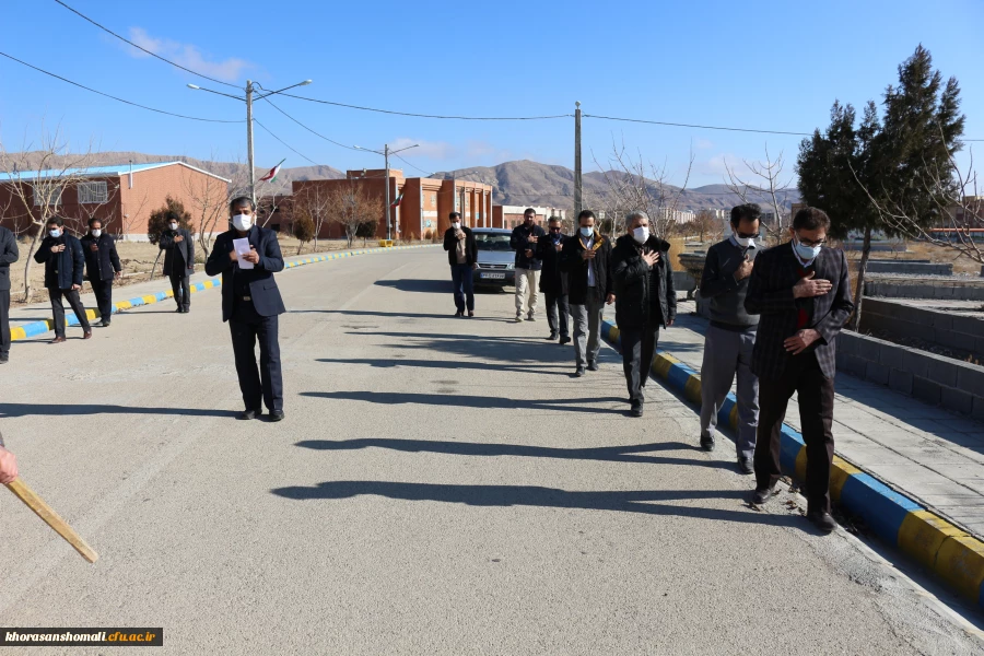 مراسم عزاداری شهادت حضرت فاطمه زهرا (س) در دانشگاه فرهنگیان  2