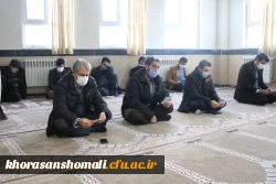  مراسم عزاداری وفات حضرت ام البنین (س)  در پردیس امام محمد باقر (ع)  2