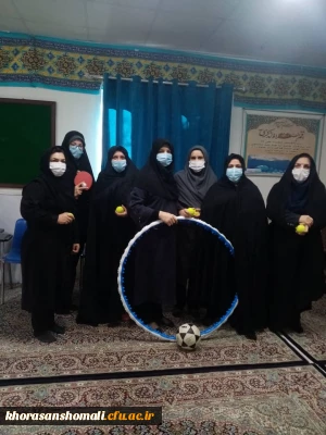 به مناسبت میلاد باسعادت حضرت زهرا (س) ، مسابقه ورزشی ویژه بانوان در پردیس خواهران 